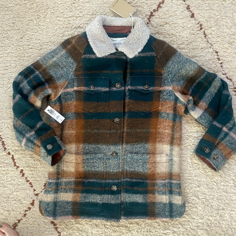 NWT Wilfred free pacific shirt jacket